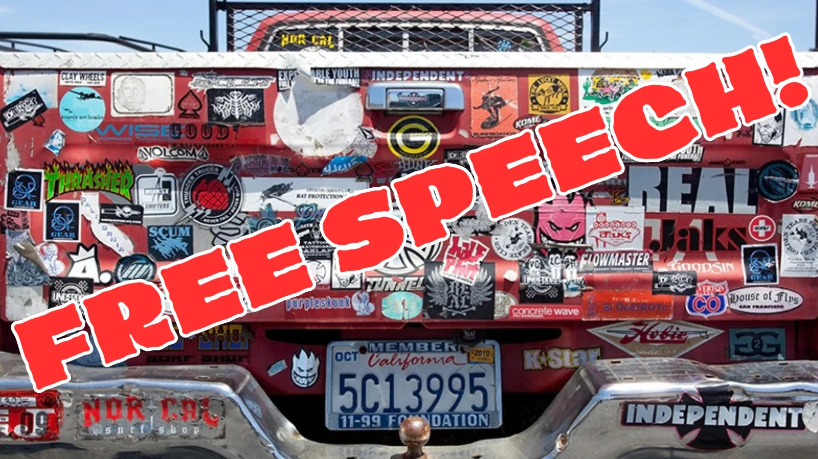 Bumper Stickers ARE Free Speech!