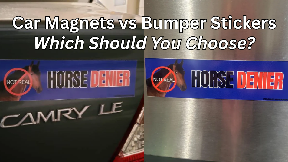 Car Magnets vs Bumper Stickers: Which Should You Choose?