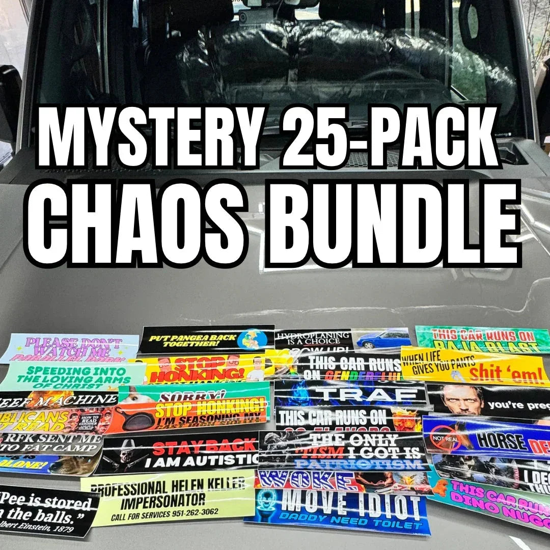 25 - PACK MYSTERY | CHAOS BUNDLE - Frog Mustard Stickers