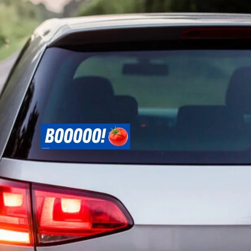 BOOOOO! (Tomato) - Frog Mustard Stickers