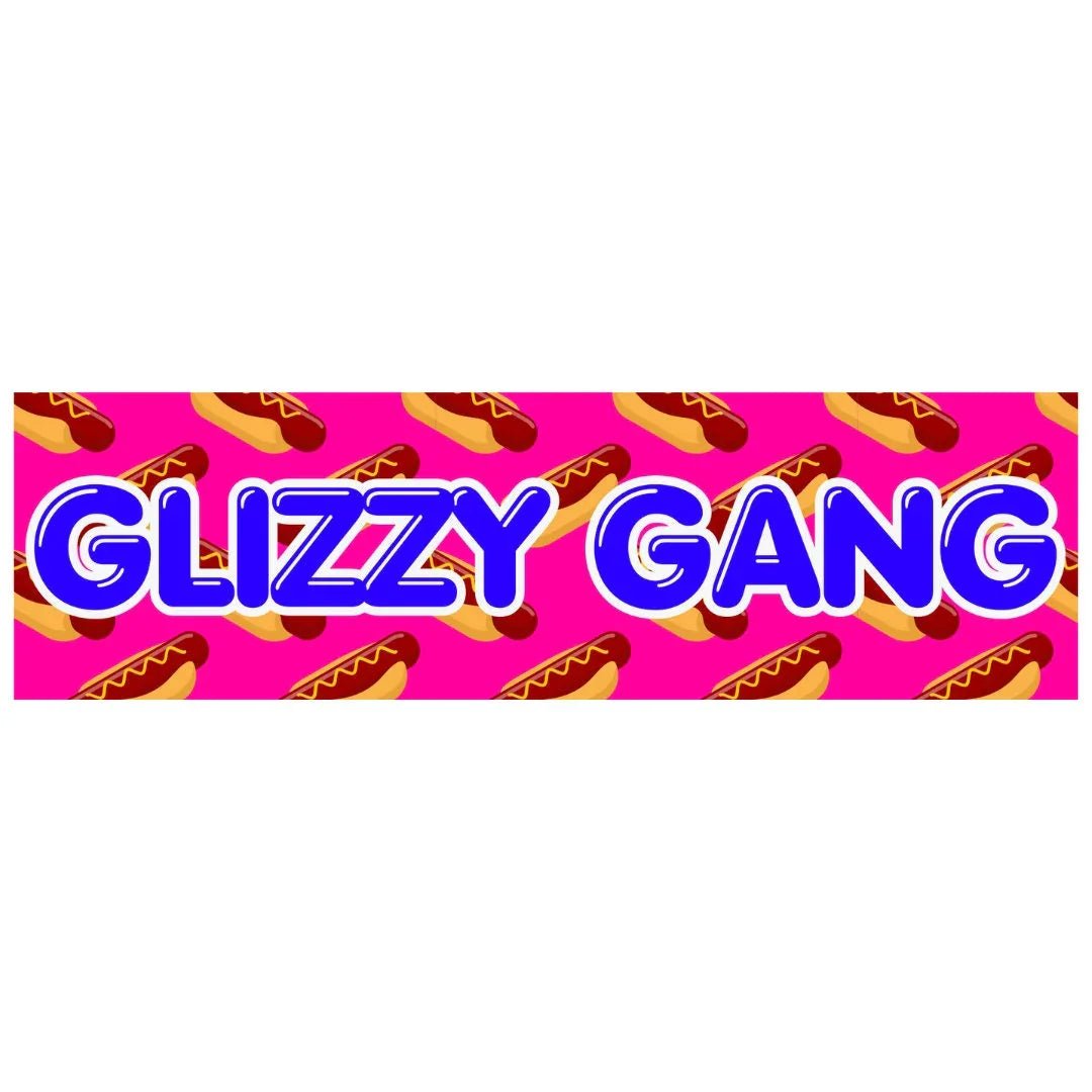 Glizzy Gang - Frog Mustard Stickers