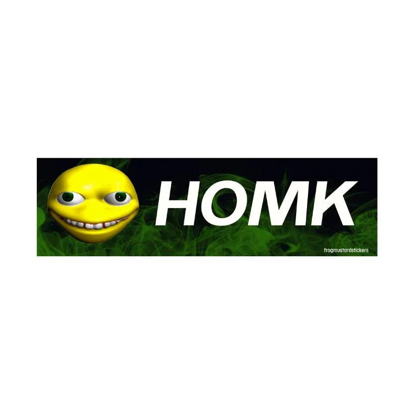 HOMK - Frog Mustard Stickers