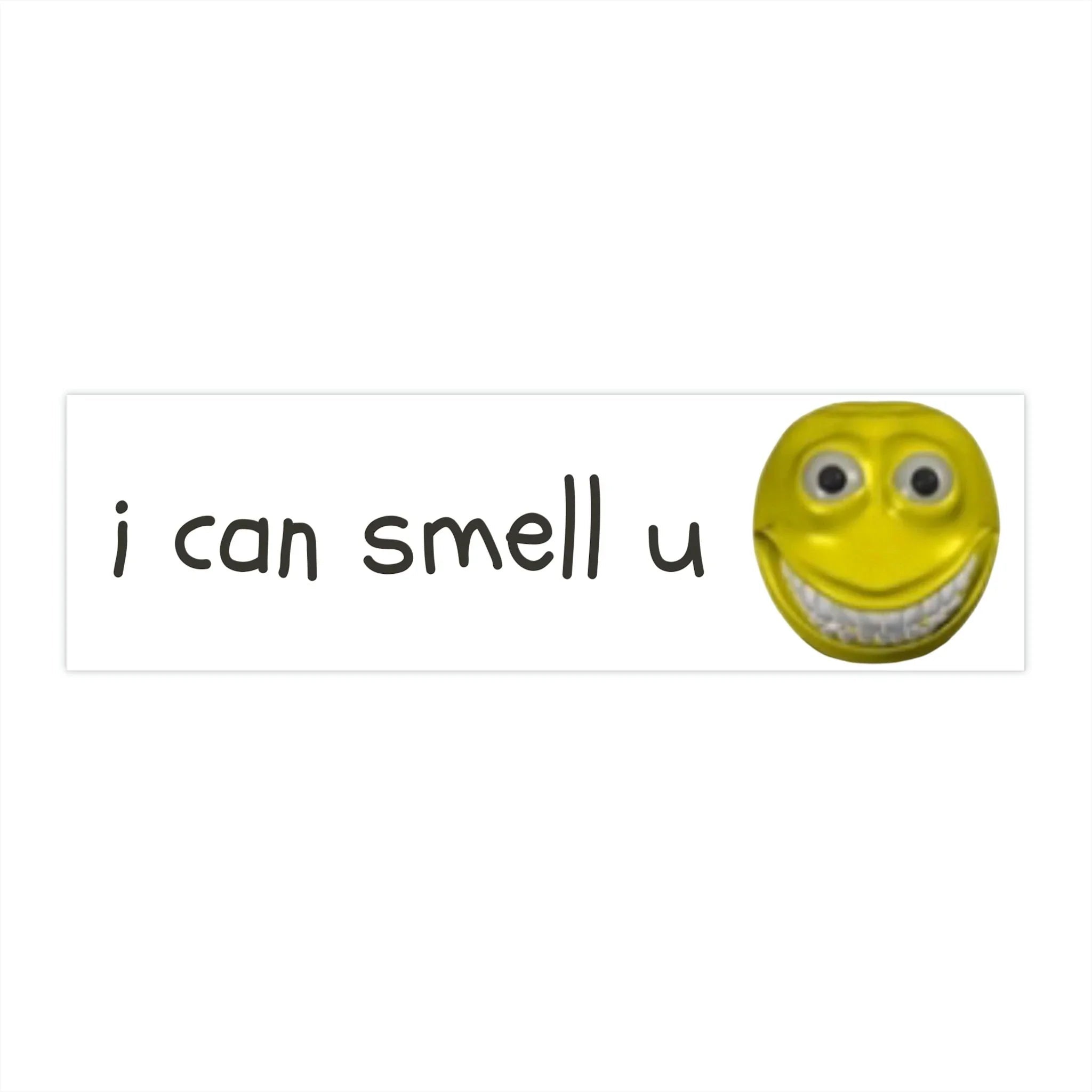 i can smell u - Frog Mustard Stickers