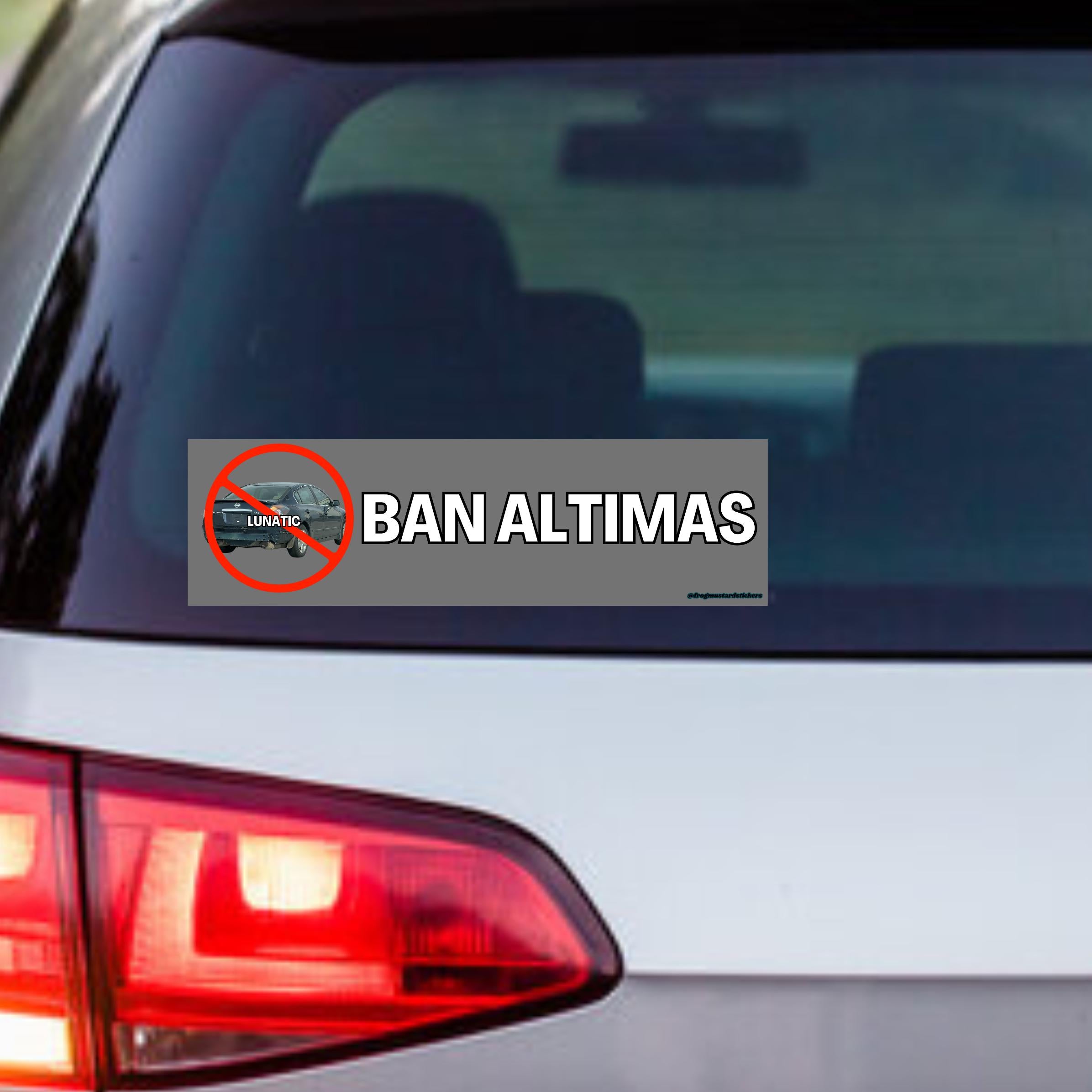 Ban Altimas - frogmustard stickers