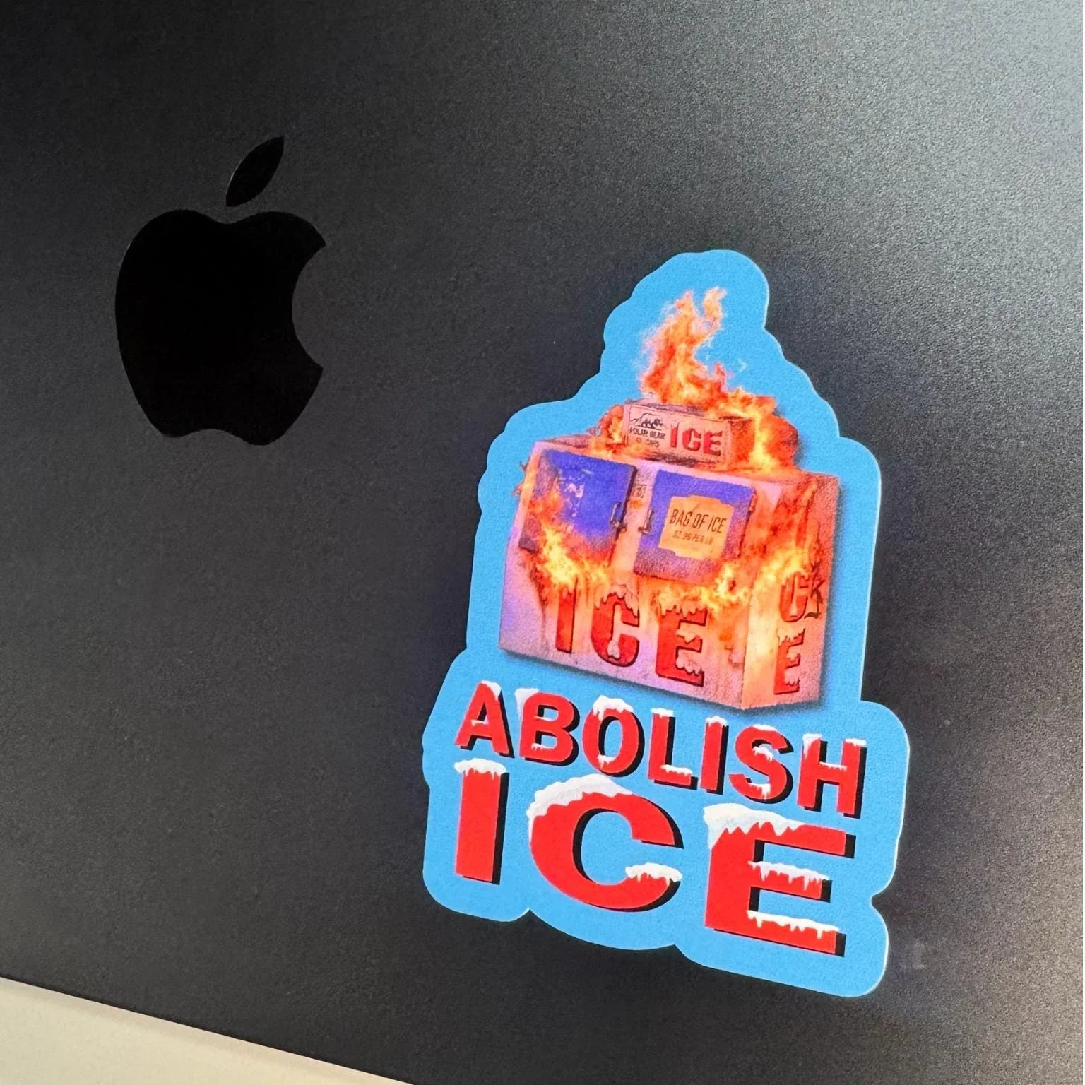 Abolish ICE 4" Die Cut Vinyl Weatherproof Sticker