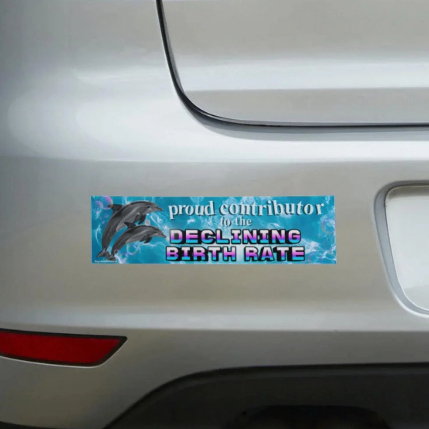 Proud Contributor to the Declining Birth Rate - Sticker or Magnet