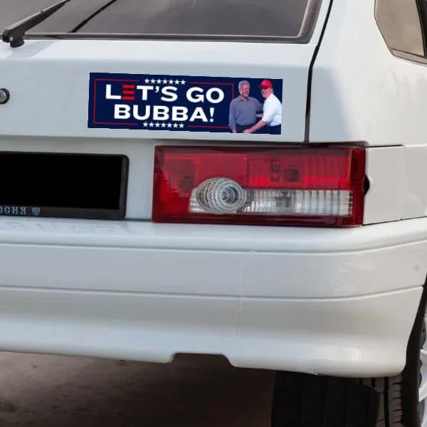 Let’s Go Bubba - Frog Mustard Stickers
