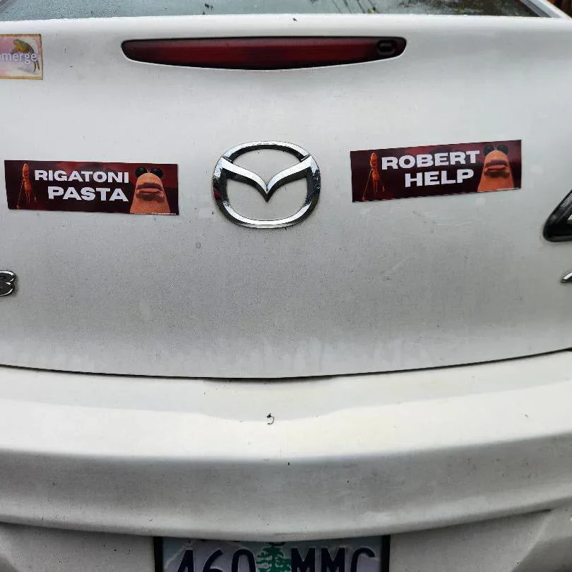 Marcus - Frog Mustard Stickers