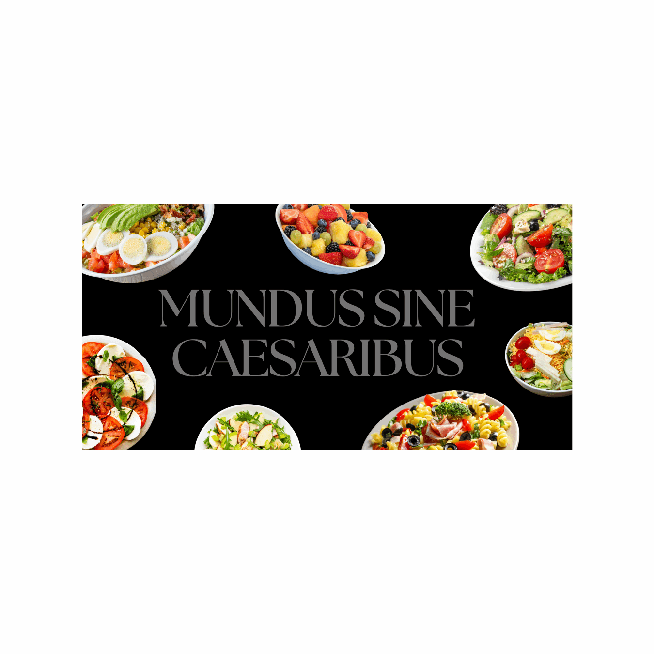 “mundus sine caesaribus” - Skylight Social Sticker