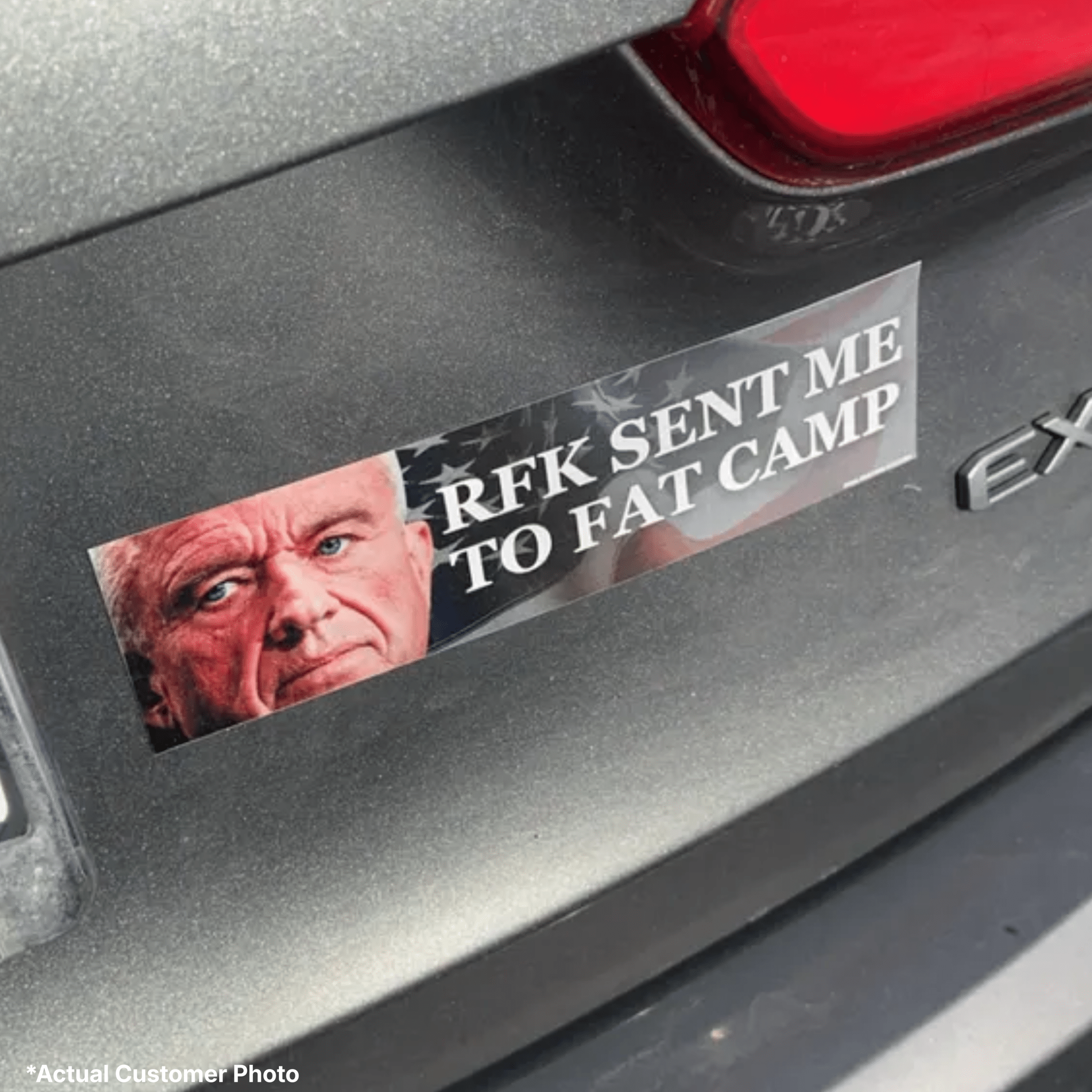 RFK Sent Me to Fat Camp - Frog Mustard Stickers