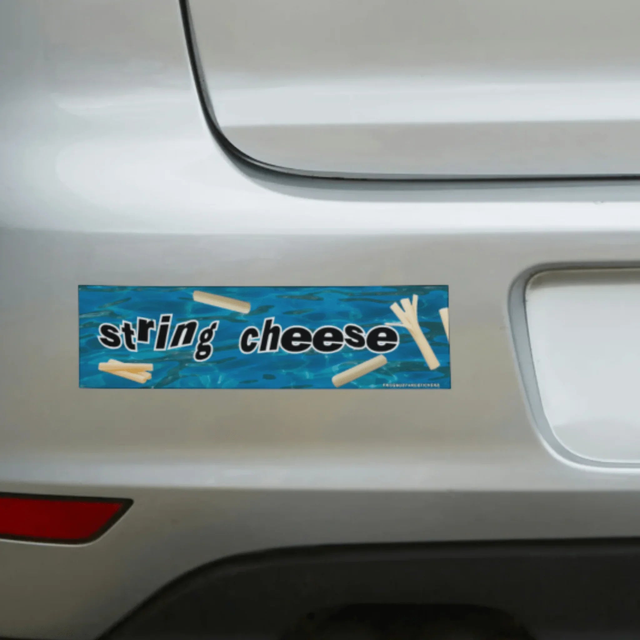 String Cheese - Frog Mustard Stickers