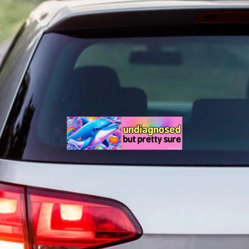 Undiagnosed, but Pretty Sure - Frog Mustard Stickers