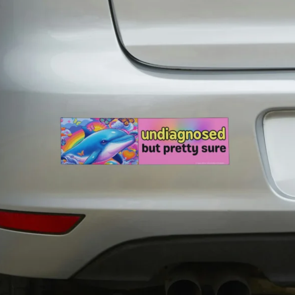 Undiagnosed, but Pretty Sure - Frog Mustard Stickers