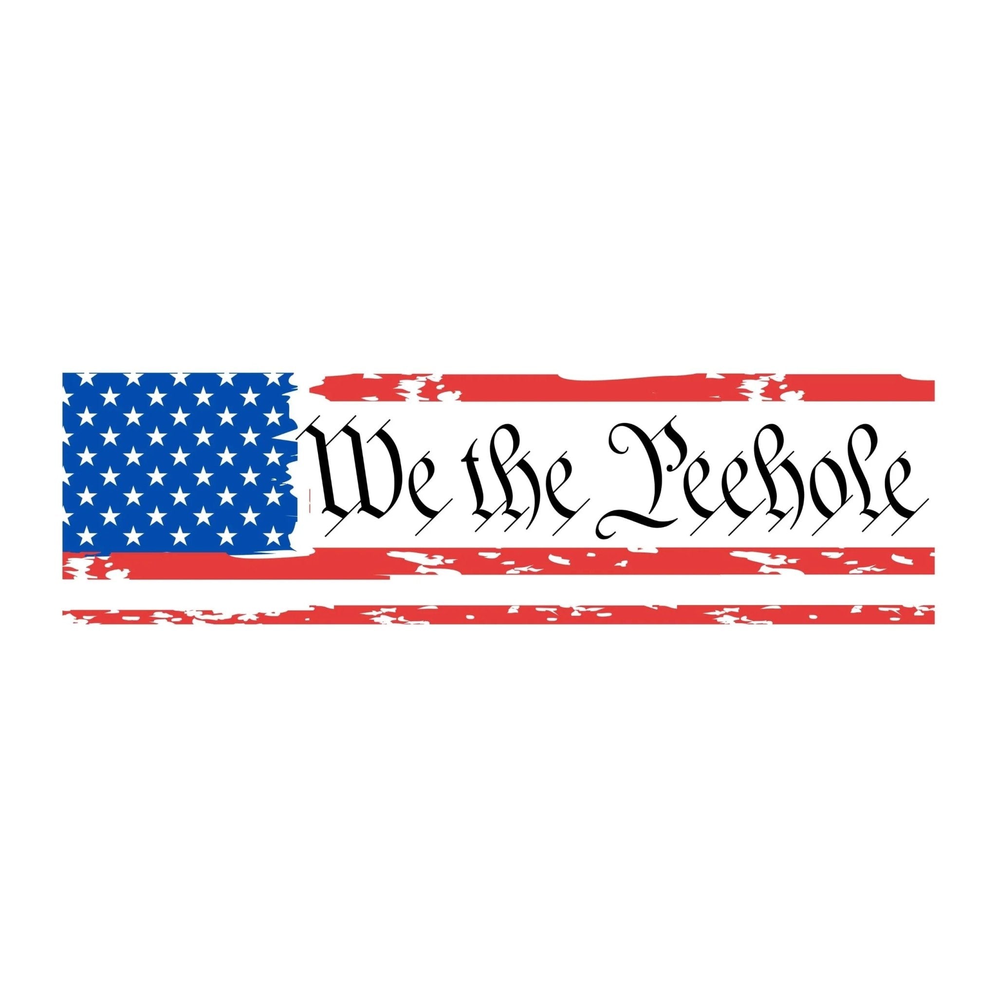 We the Peehole - Frog Mustard Stickers