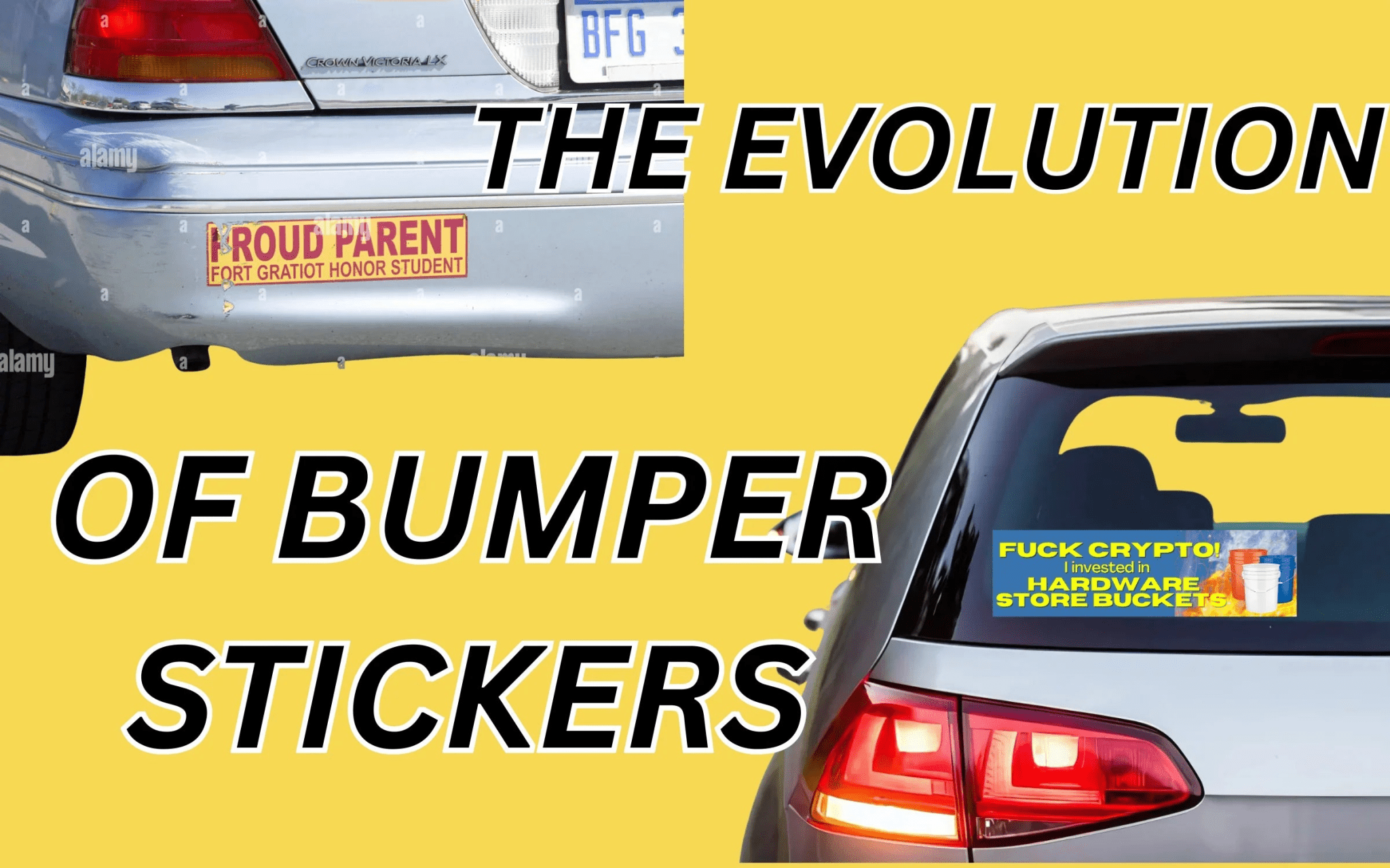9 Wild Ways Bumper Stickers Have Evolved (And What They Say About Us Now) - Frog Mustard Stickers