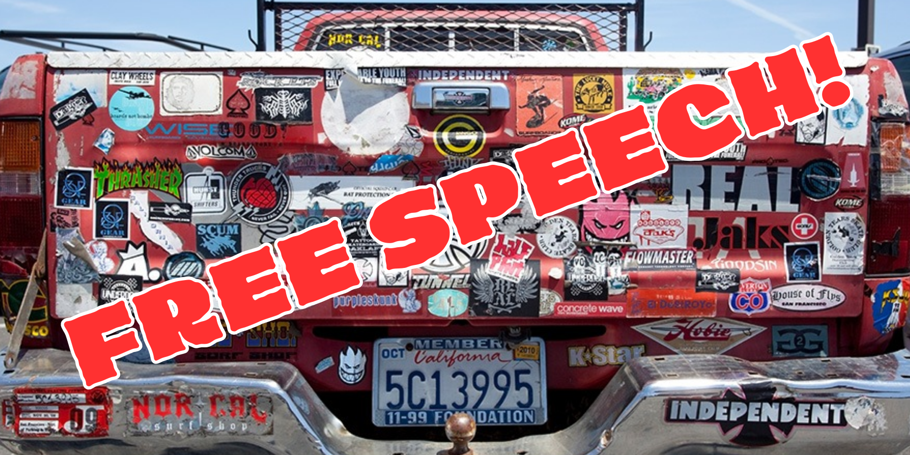 Bumper Stickers ARE Free Speech!