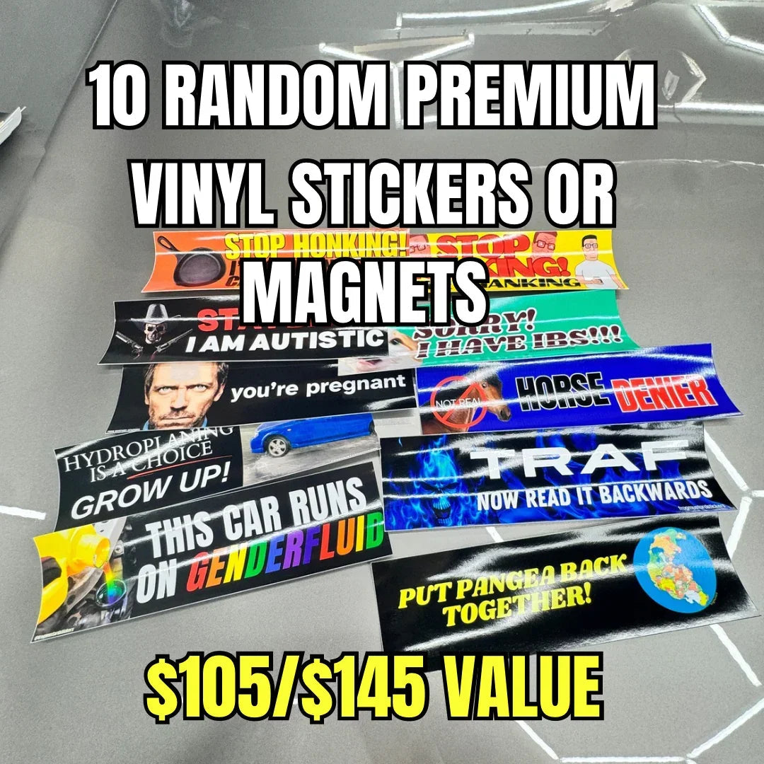 10 - PACK MYSTERY | CHAOS STARTER BUNDLE - Frog Mustard Stickers