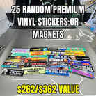 25 - PACK MYSTERY | CHAOS BUNDLE - Frog Mustard Stickers