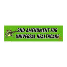 2nd Amendment for Universal Healthcare - Frog Mustard Stickers