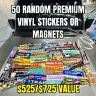 50 - PACK MYSTERY | CHAOS CRATE - Frog Mustard Stickers