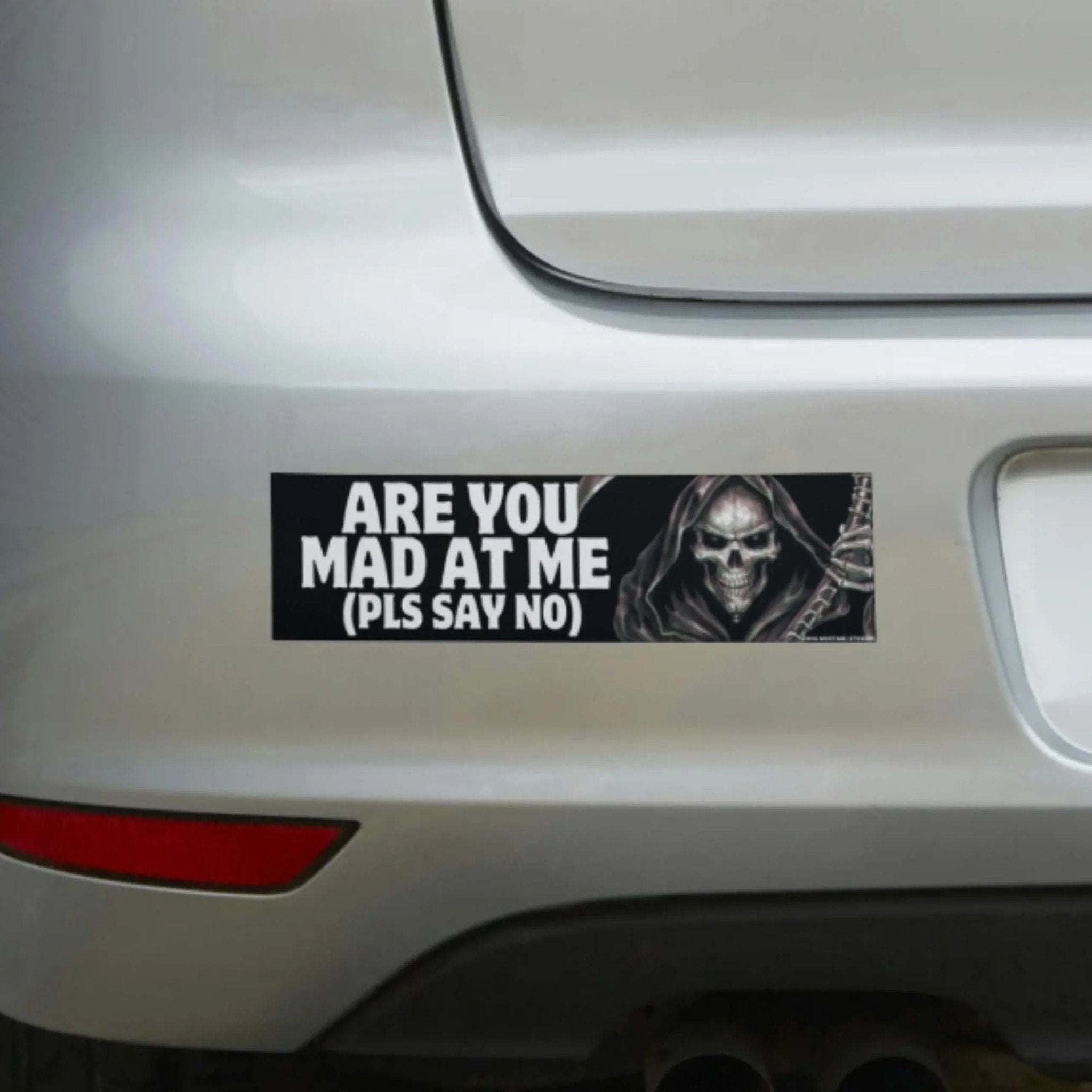 Are You Mad at Me (Pls Say No) - Frog Mustard Stickers