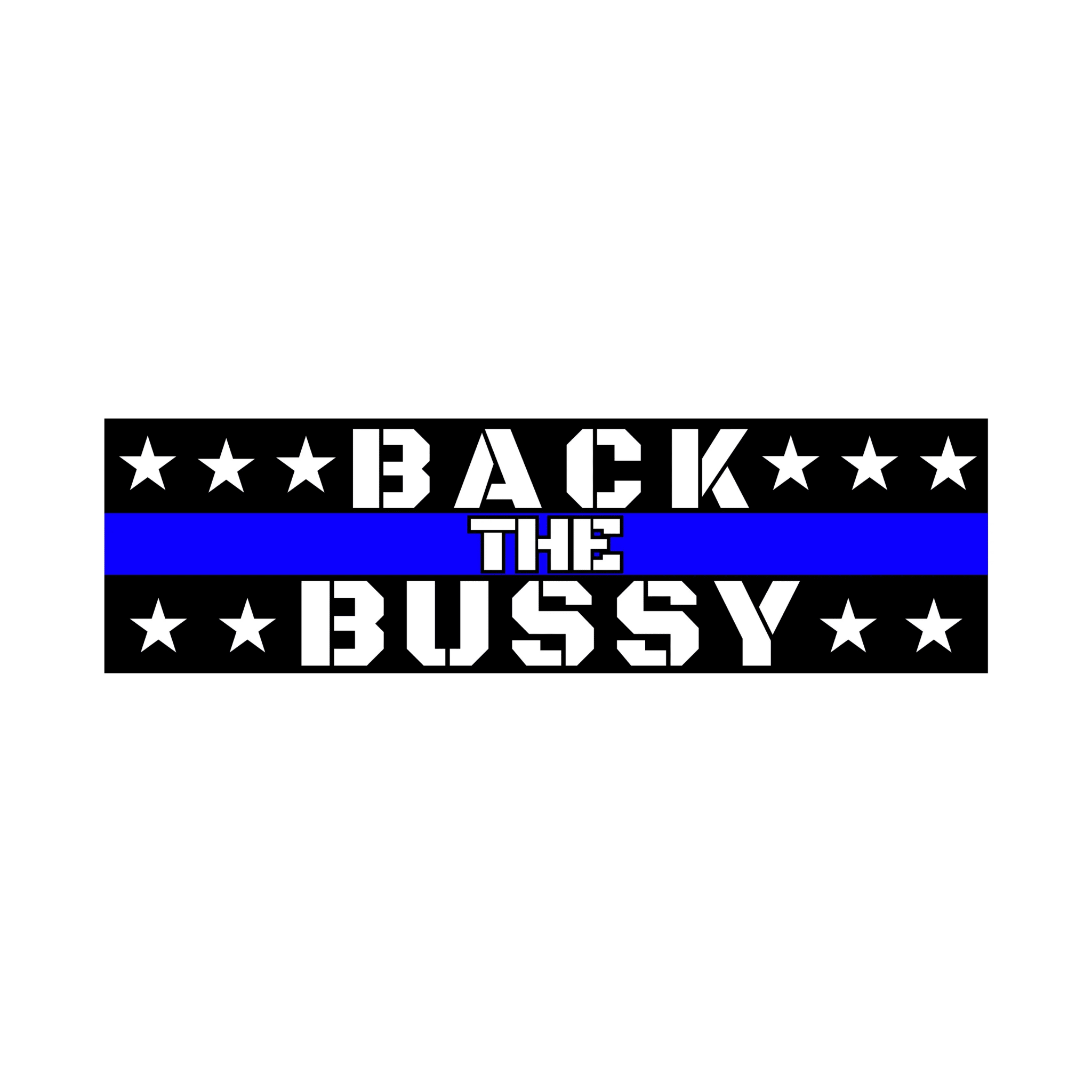 Back the Bussy - Frog Mustard Stickers