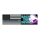 Back the Dew (Baja Blast) - Frog Mustard Stickers