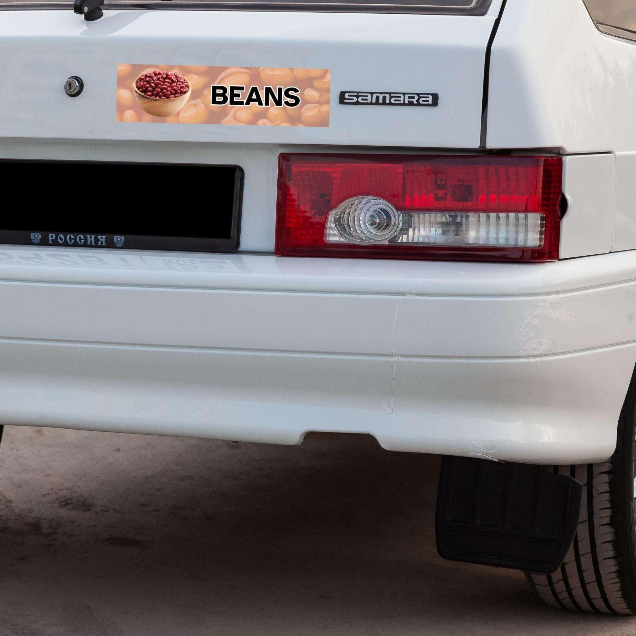Beans - Frog Mustard Stickers