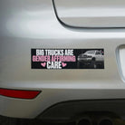 Big Trucks Are Gender Affirming Care - Frog Mustard Stickers