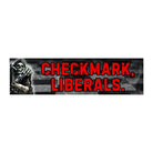 Checkmark, Liberals - Frog Mustard Stickers