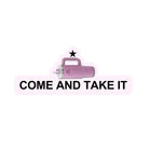 Come and Take It Stanley Cup Die Cut - Frog Mustard Stickers