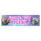 Cute but Feral - Possum Fairies - Frog Mustard Stickers