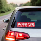 Divorce Your MAGA Husband - Frog Mustard Stickers