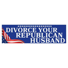 Divorce Your Republican Husband - Frog Mustard Stickers