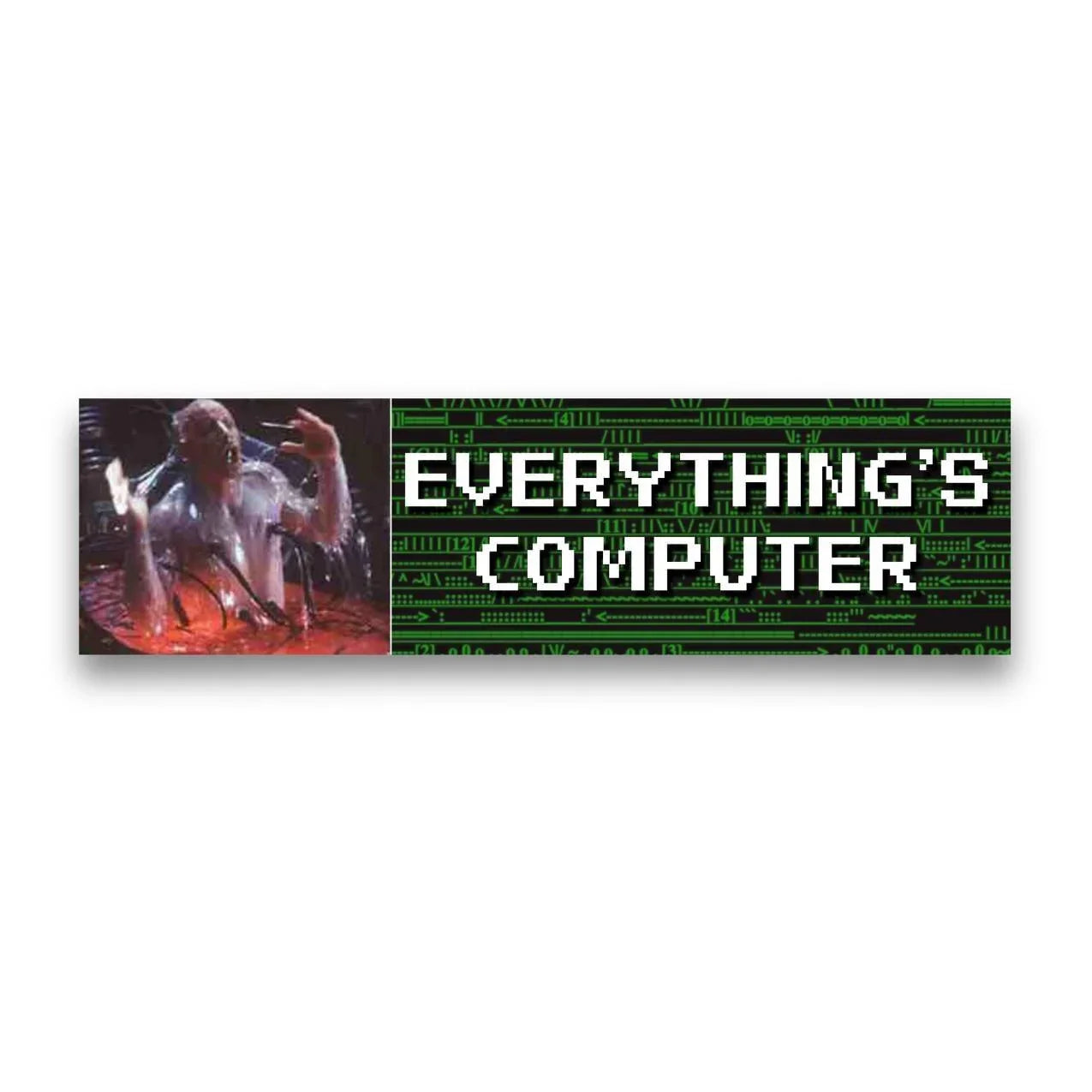 Everything's Computer - Frog Mustard Stickers