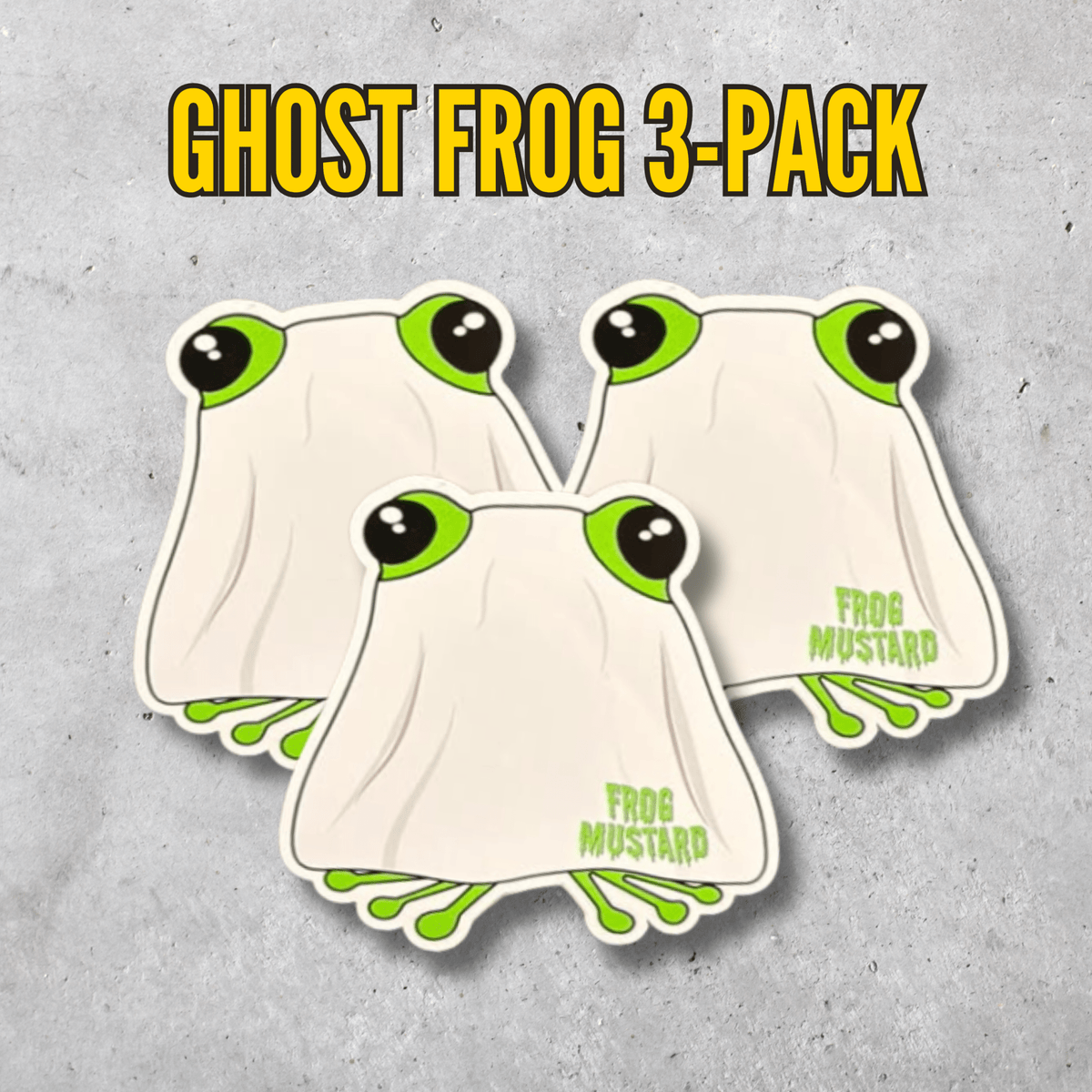 Frog Mustard Collectible Sticker Packs - Frog Mustard Stickers