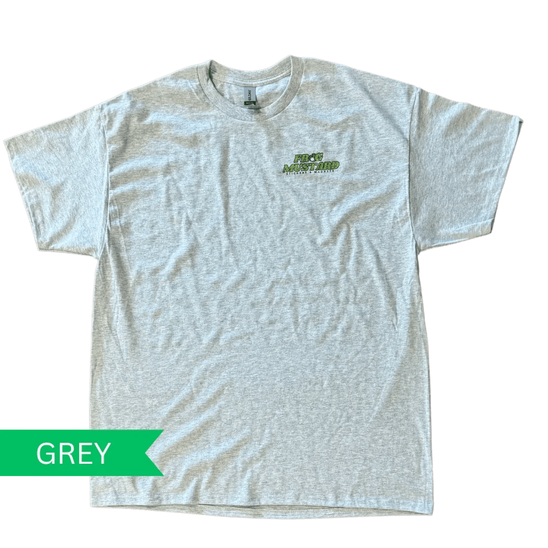 Frog Mustard Merch Tee – Limited Edition - Frog Mustard Stickers