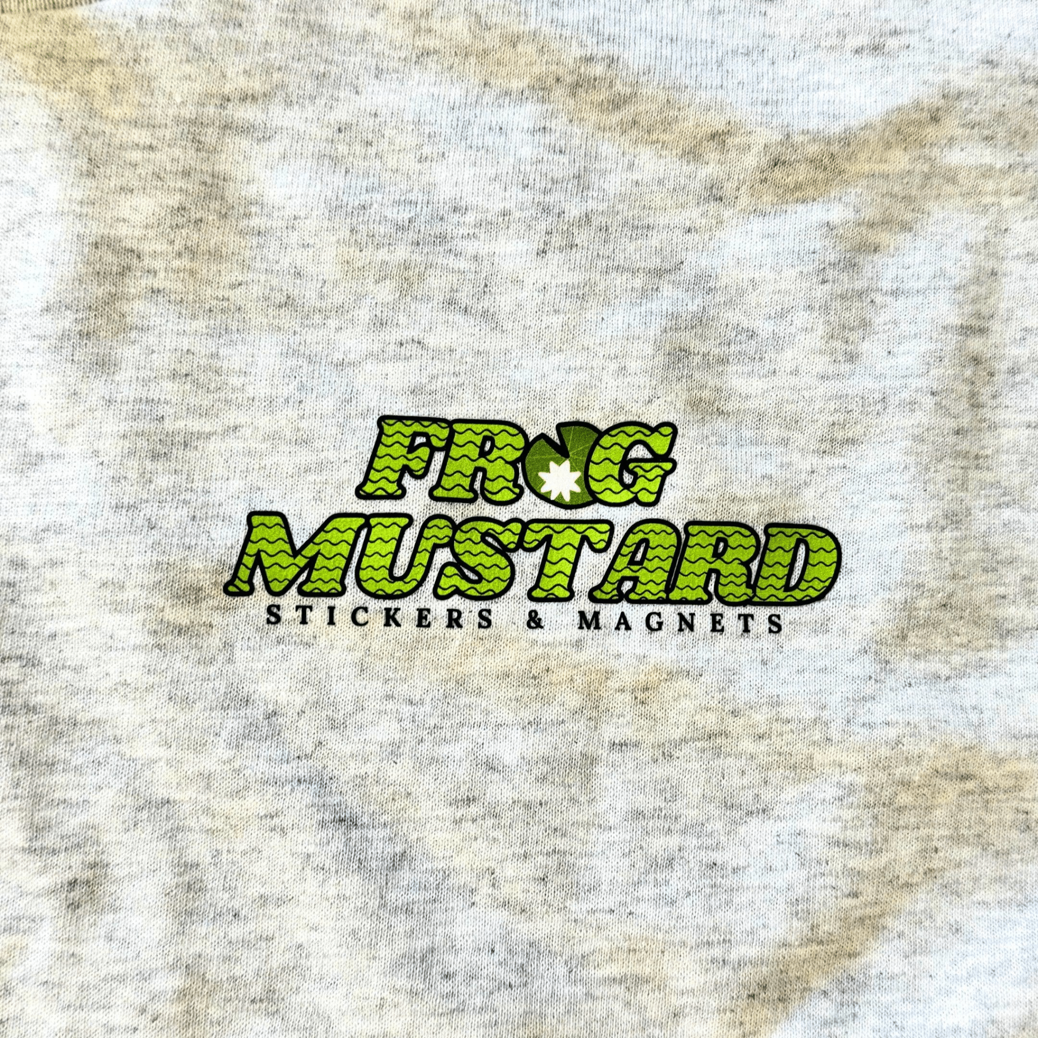 Frog Mustard Merch Tee – Limited Edition - Frog Mustard Stickers