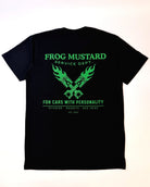 Frog Mustard Service Dept. Heavyweight Tee - Frog Mustard Stickers