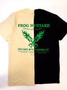 Frog Mustard Service Dept. Heavyweight Tee - Frog Mustard Stickers