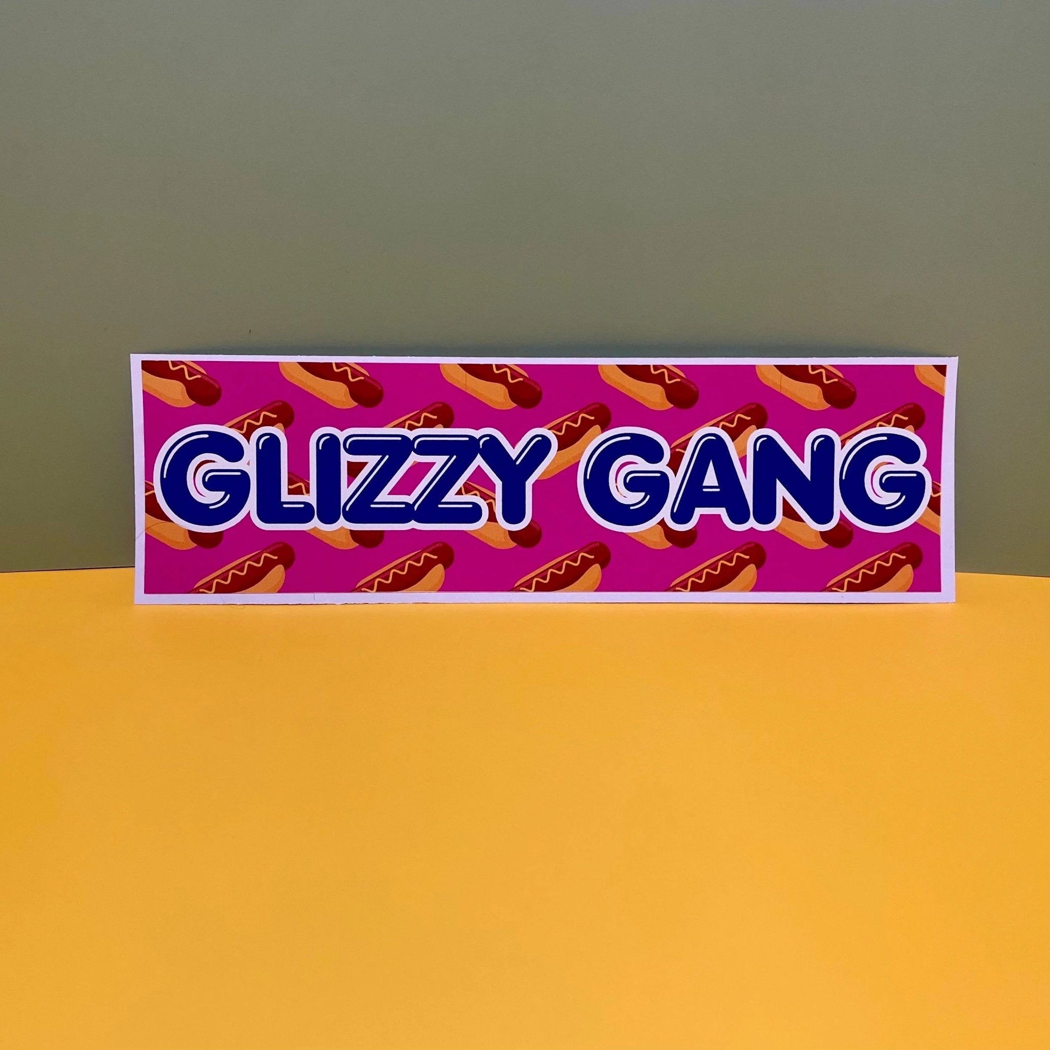 Glizzy Gang - Frog Mustard Stickers