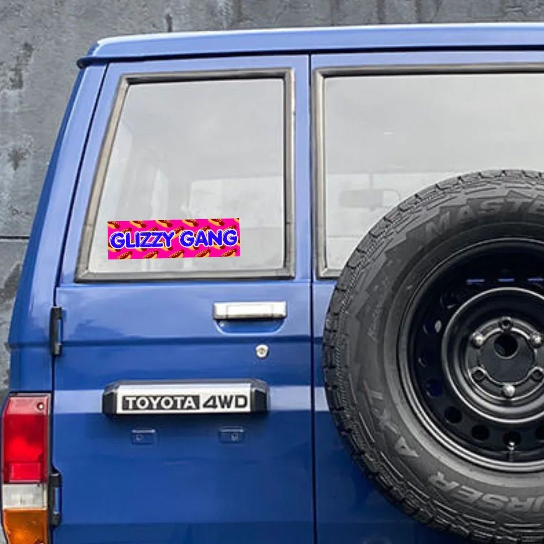 Glizzy Gang - Frog Mustard Stickers