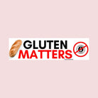 Gluten MATTERS - Frog Mustard Stickers