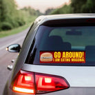 Go Around! I'm Eating Magonal - Frog Mustard Stickers