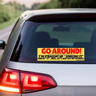 Go around! I'm straight up "jorking it" and by "it" well lets just say my peanits - Frog Mustard Stickers