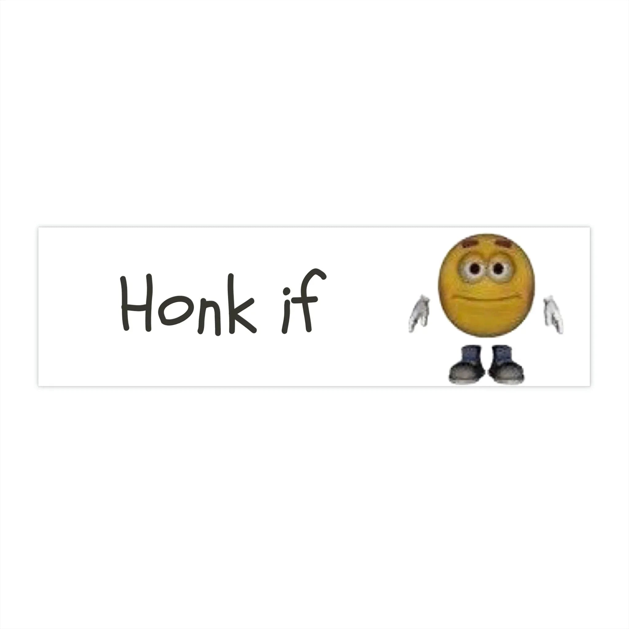 Honk If - Frog Mustard Stickers