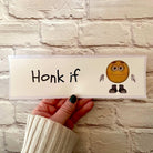 Honk If - Frog Mustard Stickers