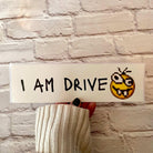 i am drive - Frog Mustard Stickers