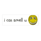 i can smell u - Frog Mustard Stickers