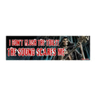 I Don't Flush the Toilet, the Sound SCARES Me - Frog Mustard Stickers